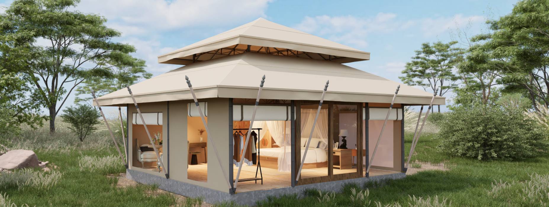 文山市户外野奢帐篷